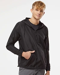 Unisex Lightweight Quarter-Zip Windbreaker Pullover Jacket | T-Shirt Time
