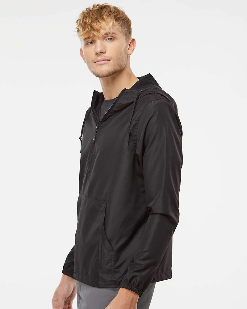 Unisex Lightweight Quarter-Zip Windbreaker Pullover Jacket | T-Shirt Time