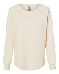 Women's California Wave Wash Crewneck Sweatshirt | T-Shirt Time