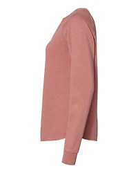 Sweat-shirt col rond Wave Wash pour femmes