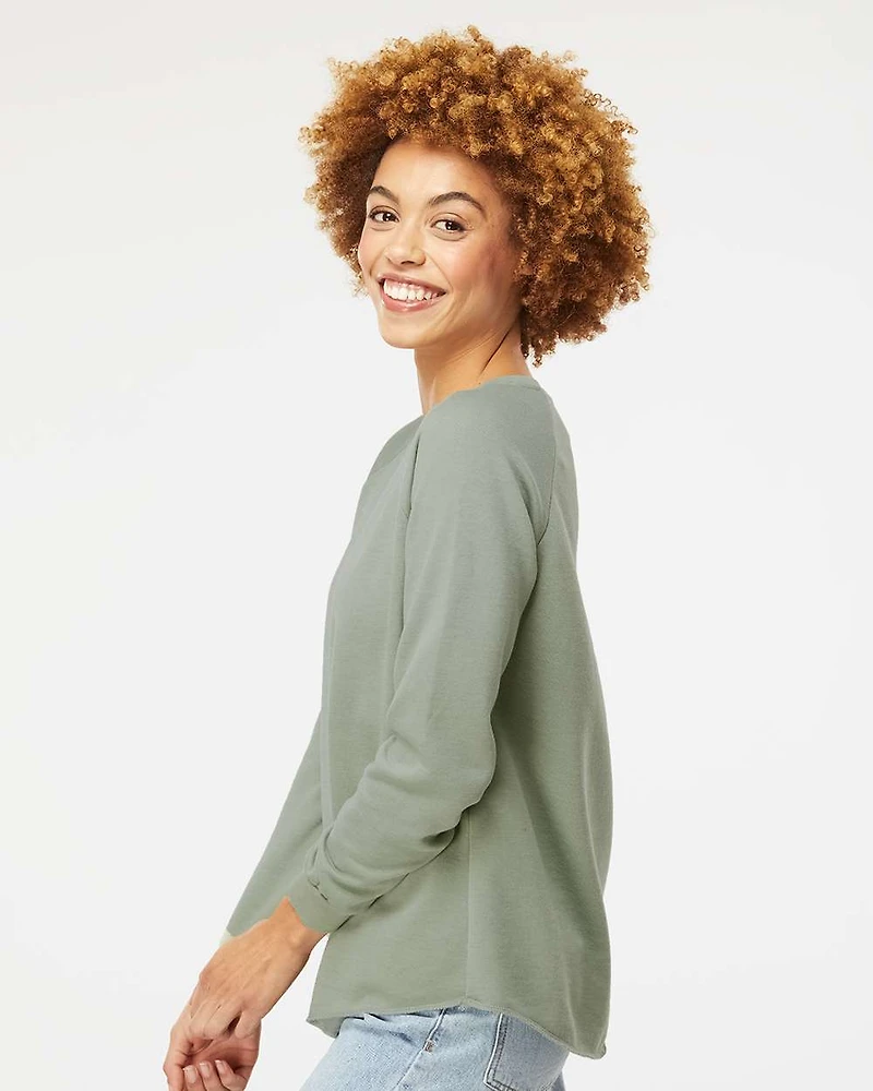 Women's California Wave Wash Crewneck Sweatshirt | T-Shirt Time