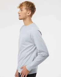 Unisex Icon Lightweight Loopback Terry Crewneck Sweatshirt | T-Shirt Time