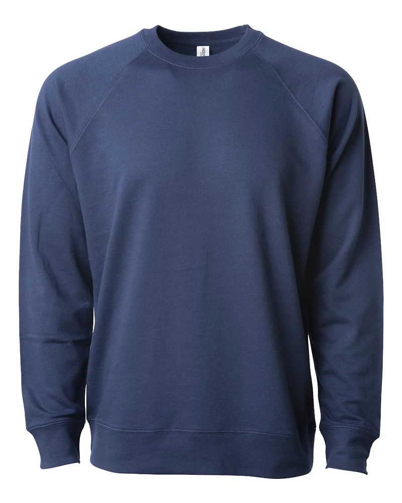 Unisex Icon Lightweight Loopback Terry Crewneck Sweatshirt