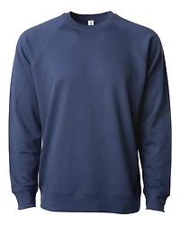 Unisex Icon Lightweight Loopback Terry Crewneck Sweatshirt