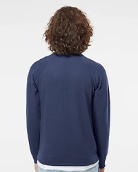 Unisex Icon Lightweight Loopback Terry Crewneck Sweatshirt