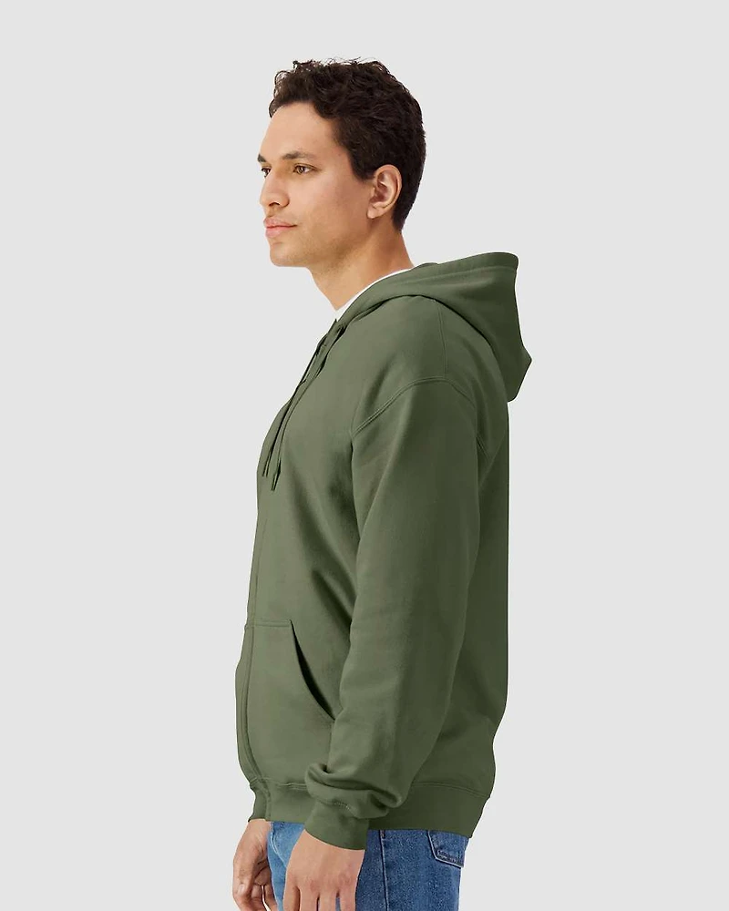 Unisex Softstyle® Full-Zip Hooded Sweatshirt | T-Shirt Time
