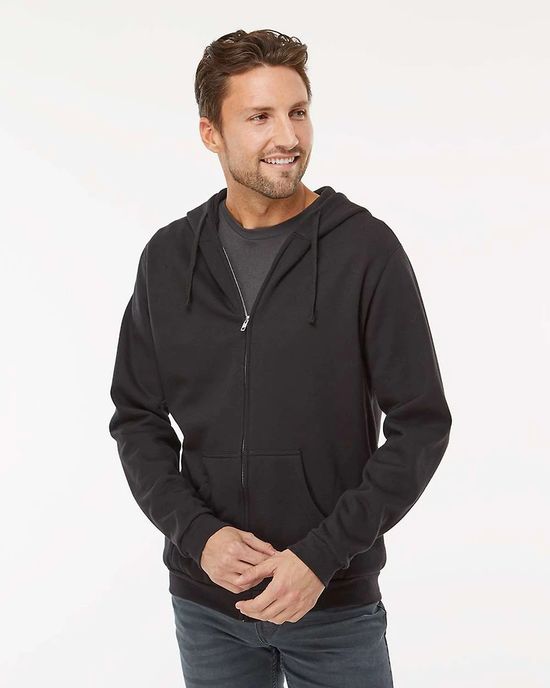 Unisex Zipper Fleece Hoodie | T-Shirt Time