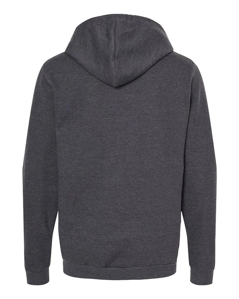 Sweat à capuche zippé unisexe en polaire