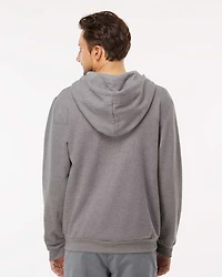 Sweat à capuche zippé unisexe en polaire