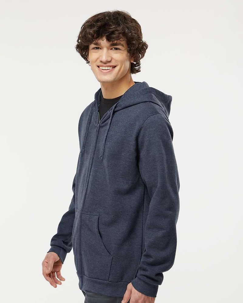 Unisex Zipper Fleece Hoodie | T-Shirt Time