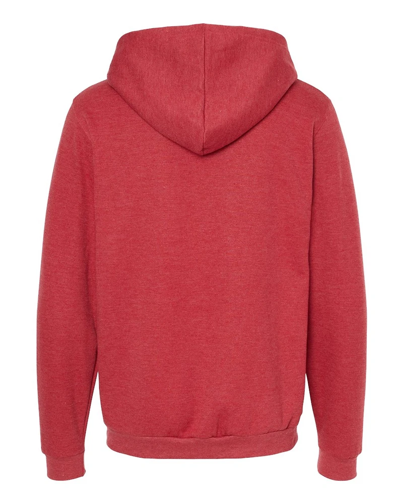 Sweat à capuche zippé unisexe en polaire