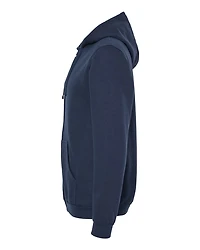 Sweat à capuche zippé unisexe en polaire