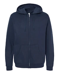 Sweat à capuche zippé unisexe en polaire