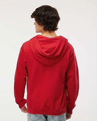 Sweat à capuche zippé unisexe en polaire