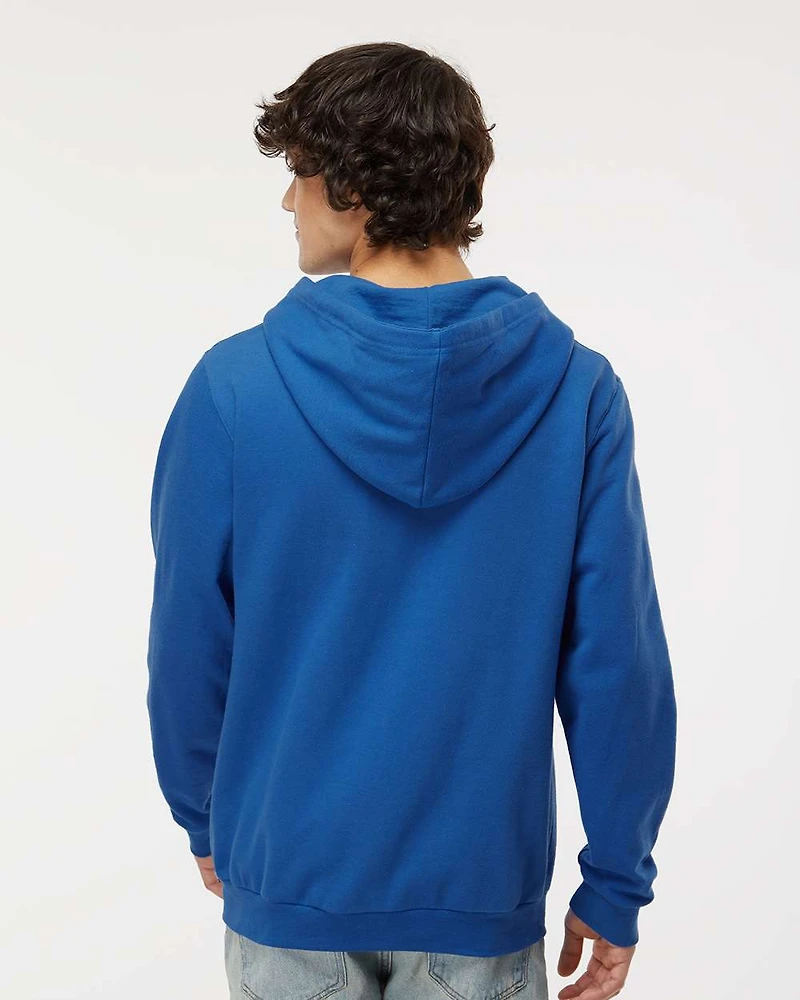 Sweat à capuche zippé unisexe en polaire