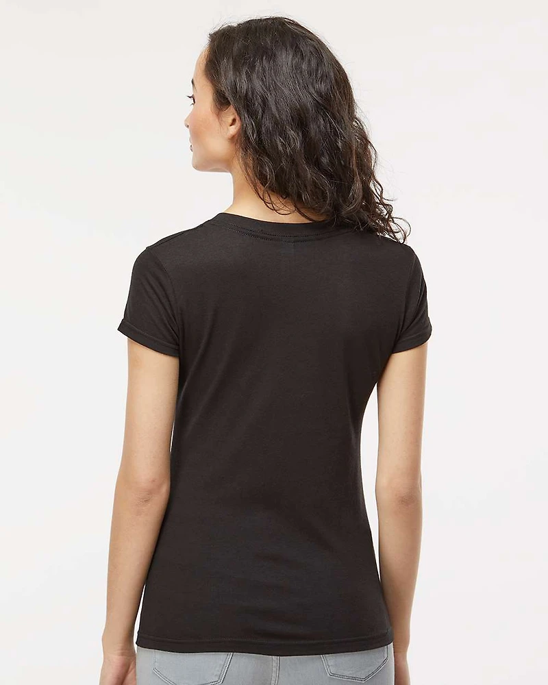 Women's Deluxe Blend V-Neck T-Shirt | Time