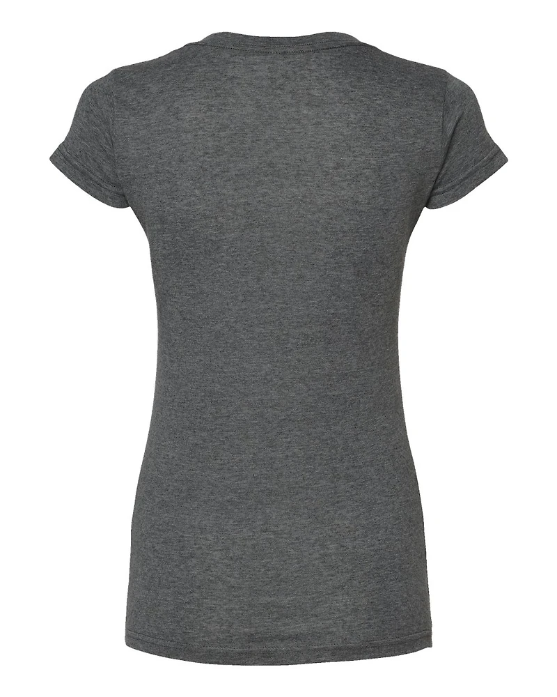 T-shirt col V Deluxe Blend pour femmes