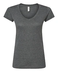 T-shirt col V Deluxe Blend pour femmes
