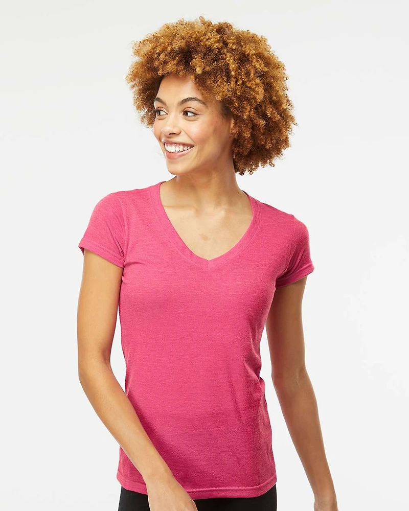 Women’s Deluxe Blend V-Neck T-Shirt