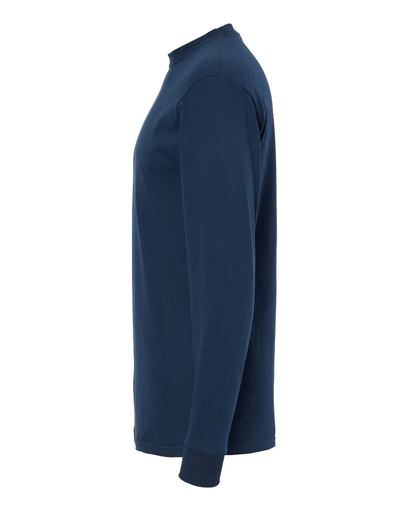 Unisex Gold Soft Touch Long Sleeve T-Shirt | Time