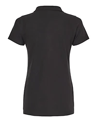 Women's Ringspun Pique Polo | T-Shirt Time