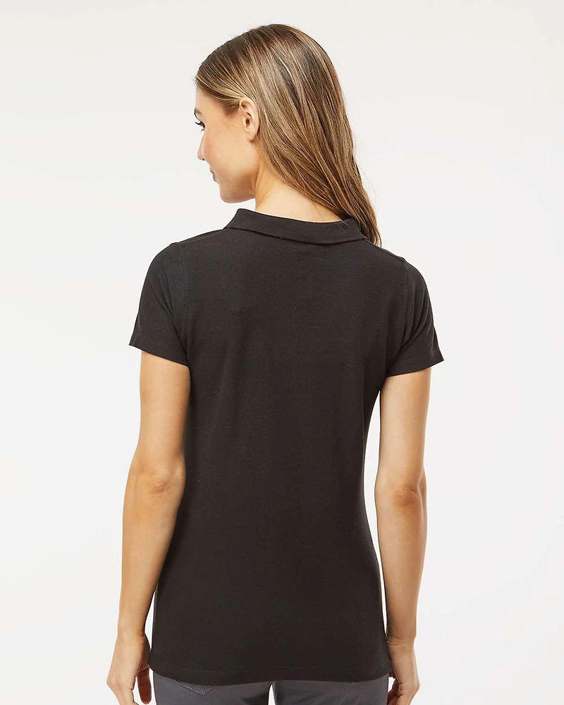 Women's Ringspun Pique Polo | T-Shirt Time