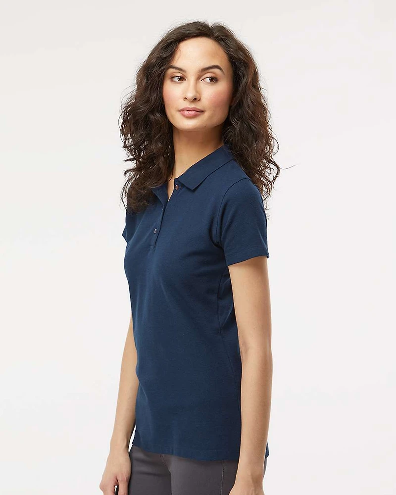 Polo Piqué Ringspun pour Femme | T-Shirt Time
