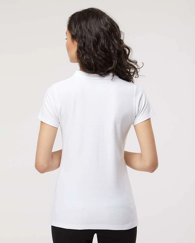 Polo Piqué Ringspun pour Femme