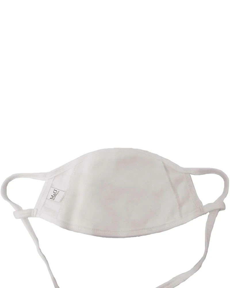 Masque Ajustable Triple Couche Antimicrobien 100% Coton