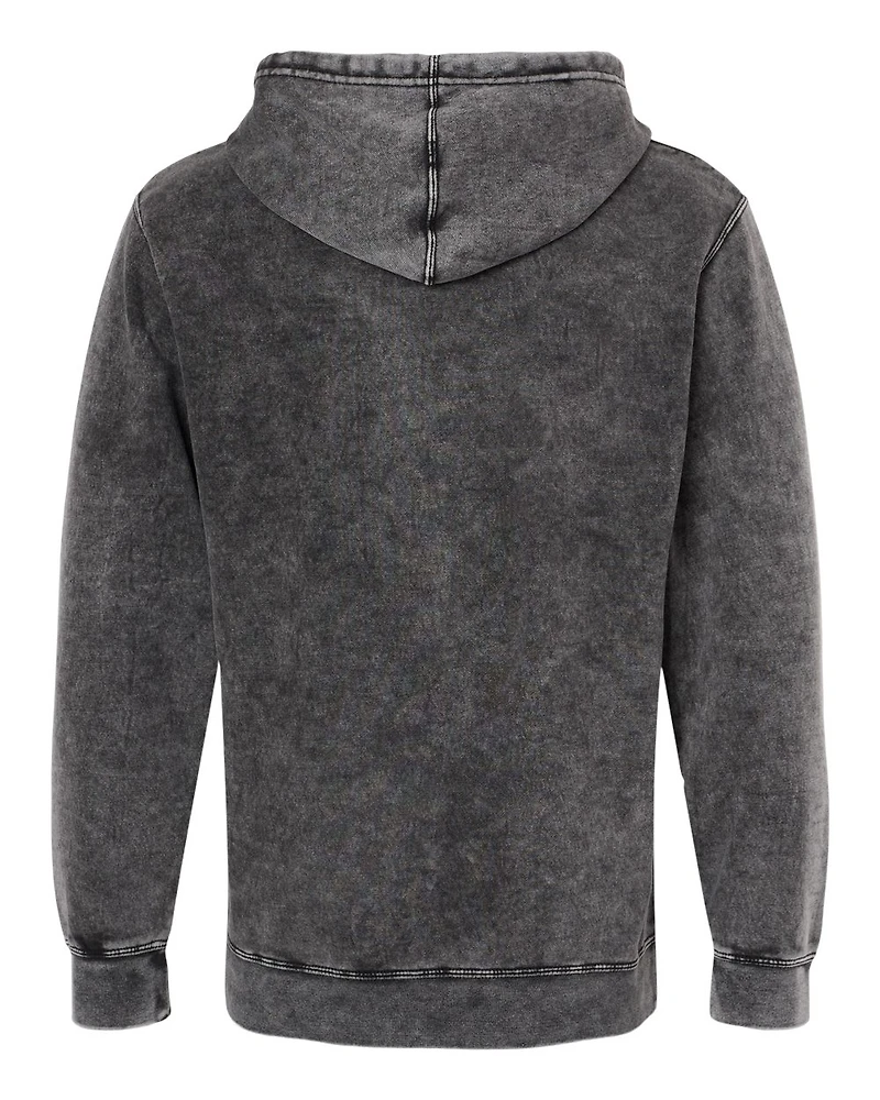 Sweat à Capuche Mixte en Lavage Minéral de Moyenne Épaisseur | T-Shirt Time