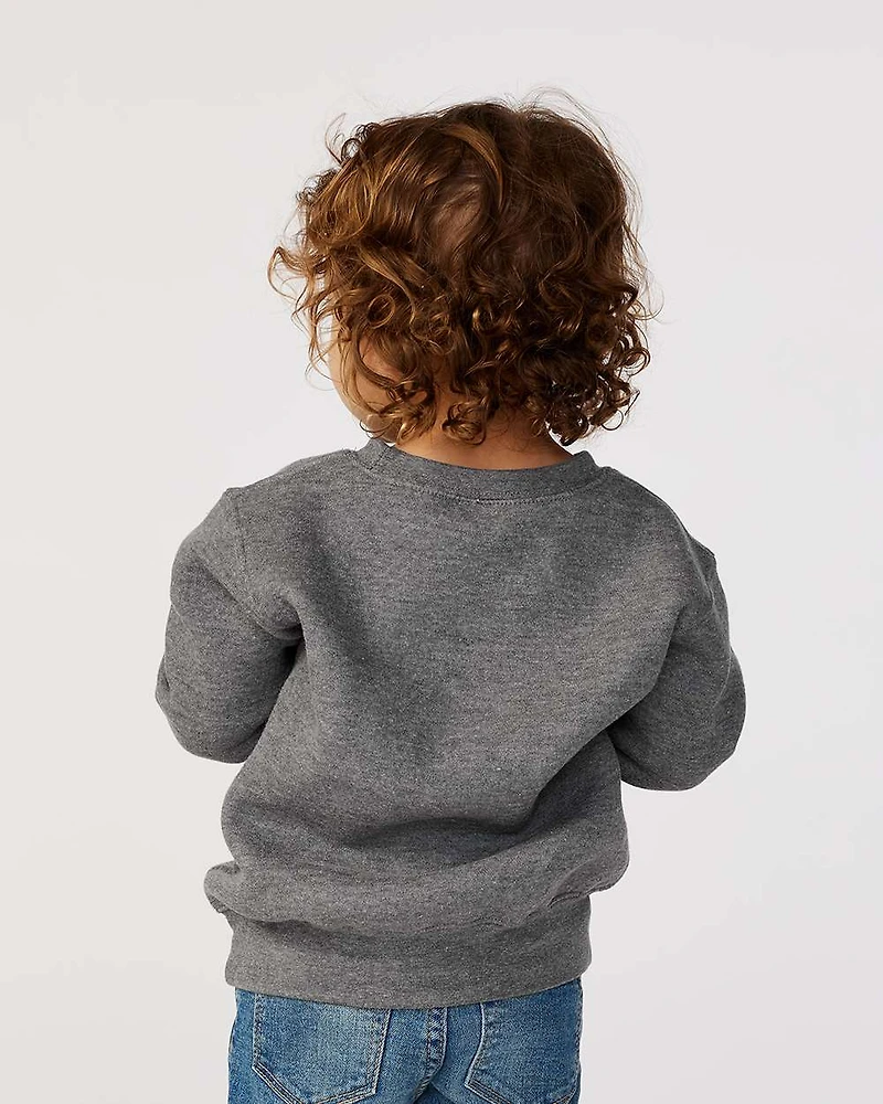 Sweat-shirt à Col Rond en Molleton pour Tout-petit