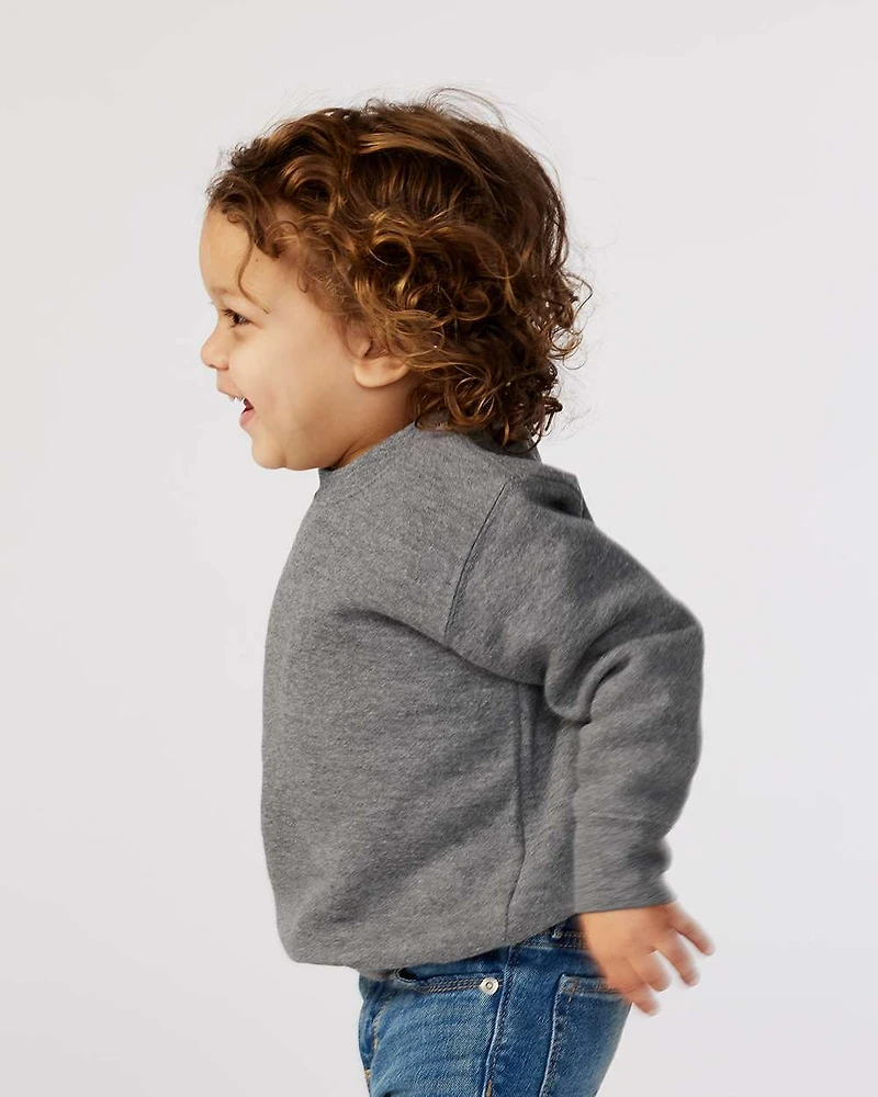Sweat-shirt à Col Rond en Molleton pour Tout-petit