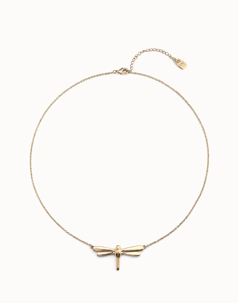 Short chain pendant necklace with nail