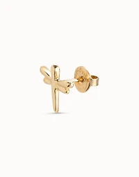 Dragonfly Single Stud Earring