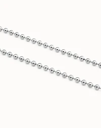 Beaded chain necklace