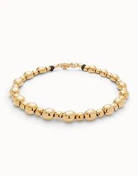 Beaded short necklace