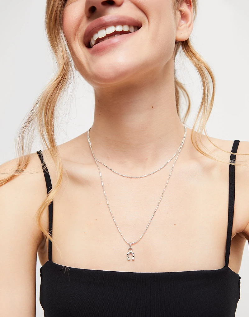 Charm chain necklace