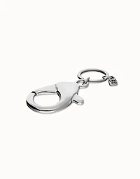 Keyring with large carabiner detail