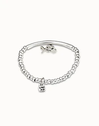 Sterling silver-plated bracelet
