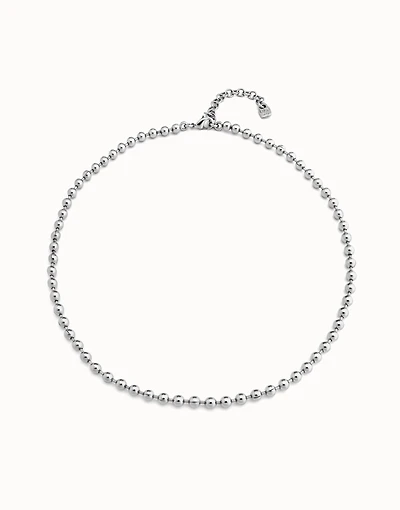 Beaded chain necklace