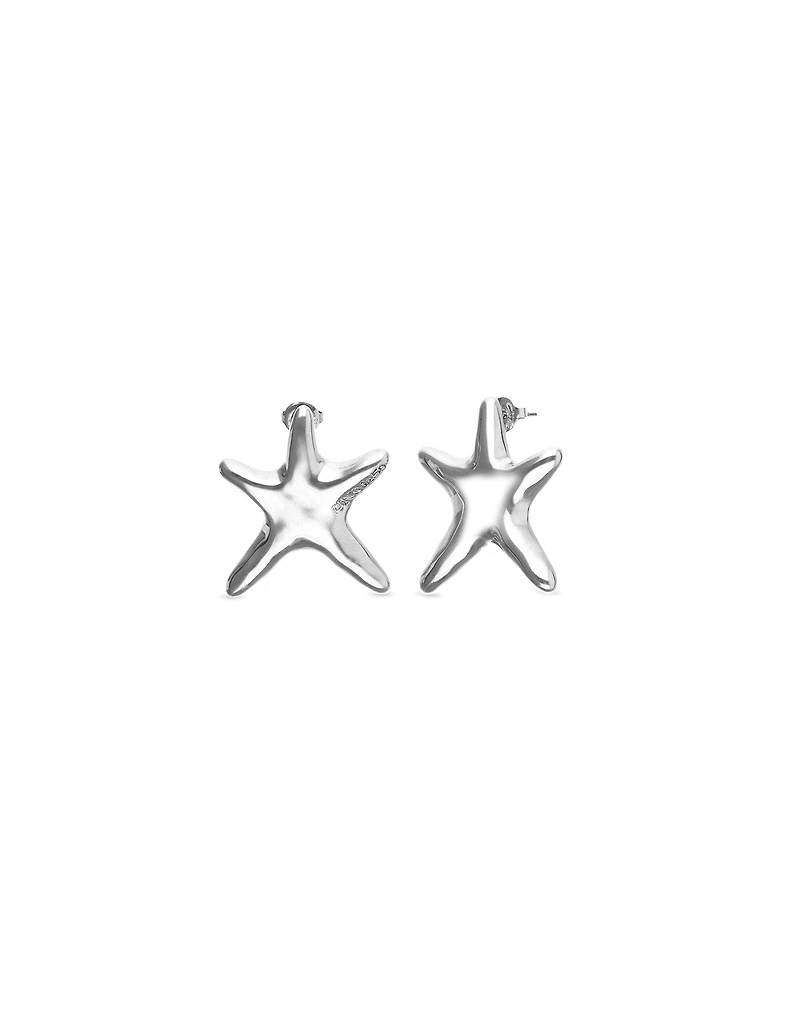 Medium starfish-shaped earrings