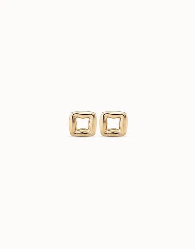 Square stud earrings