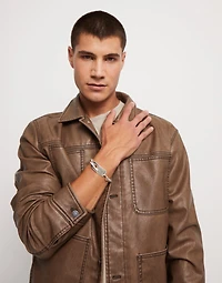 Cuban link chain bracelet