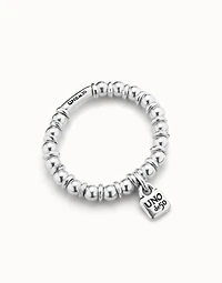 Beaded stretch bracelet