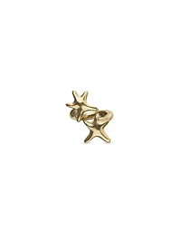 Intertwined starfish ring