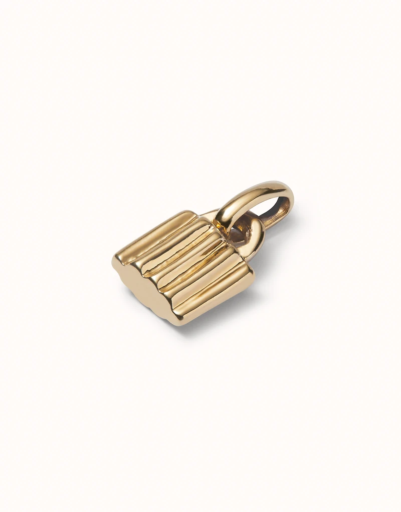 Padlock-shaped Charm