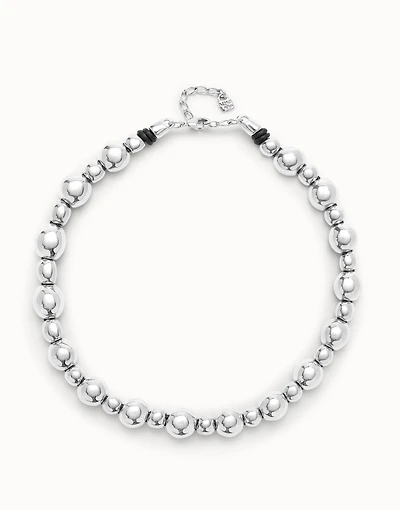 Beaded short necklace