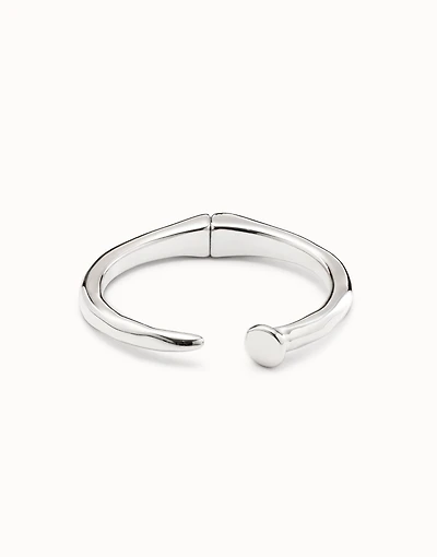 Nail shaped bangle bracelet