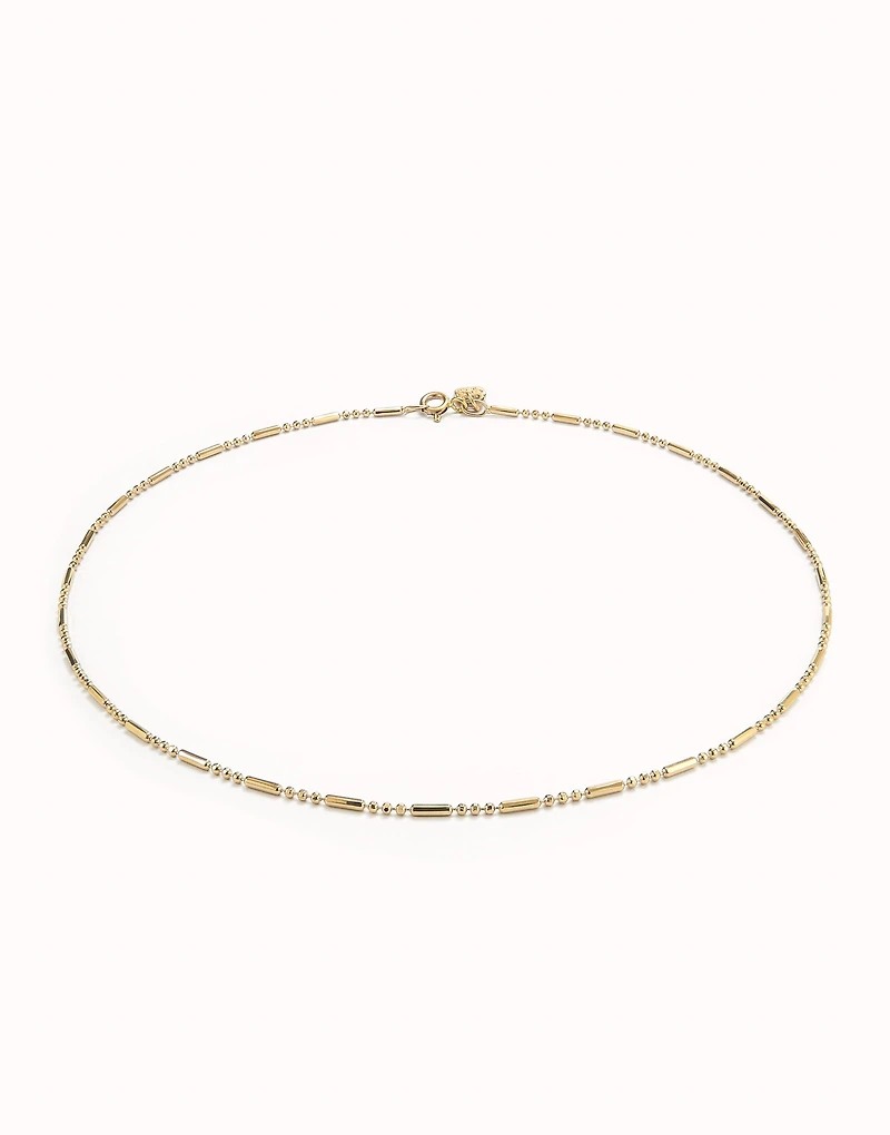 Chain charm necklace