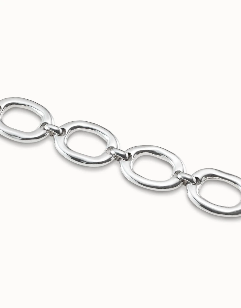 Large link chain bracelet